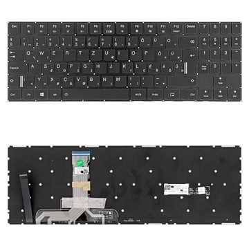 PK1312M7B12 gyári új fekete magyar RGB háttérvilágított laptop billentyűzet, keret nélkül