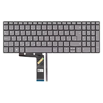 SN20M63085 gyári új szürke magyar háttérvilágításos, keret nélküli laptop billentyűzet