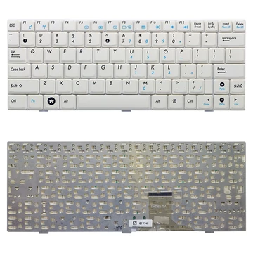 V021562IS1 US gyári új, fehér angol laptop billentyűzet