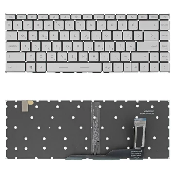 V194222AK1 gyári új magyar RGB háttérvilágított laptop billentyűzet, keret nélkül