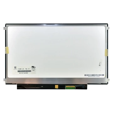 Gyári új, fényes 13.4" HD (1366x768) SLIM-LED kijelző (csatlakozó: 40 pin - jobb)