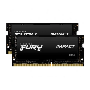Kingston Fury Impact 32GB (2x16GB) DDR4 3200MHz laptop memória (KF432S20IBK2/32)