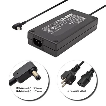 Acer 19.5V 14.36A (280W) 5.5x1.7mm töltő