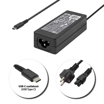 Acer 20V 5A / 15V 3A / 9V 3A / 5V 3A / (100W) USB-C (Type-C) gyári új töltő