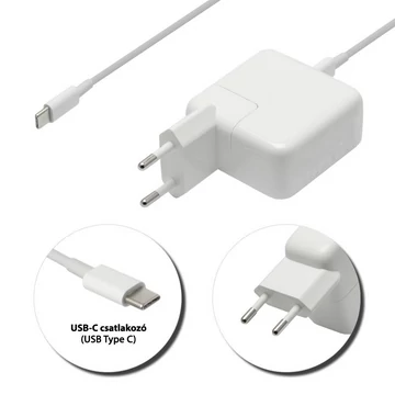 Apple 14.5V 2A // 5.2V 2.4A (29W) USB-C (Type-C) töltő
