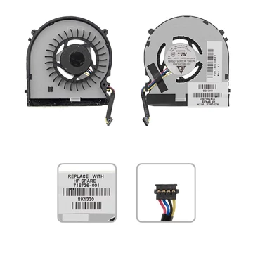 716736-001 gyári új hűtés, ventilátor (5V)