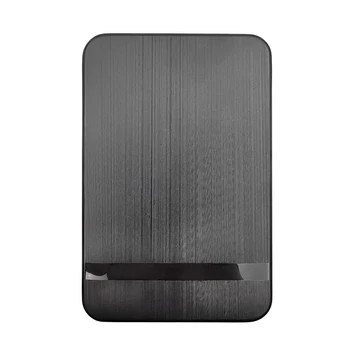 ShuoLe külső SATA HDD ház, fekete (Type-C)