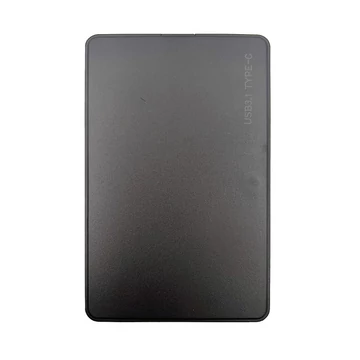 Type-C külső SATA HDD ház, fekete