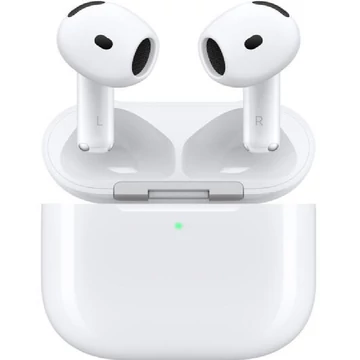 Apple AirPods 4.Gen with ANC fehér (white) vezeték nélküli bluetooth fülhallgató (MXP93) - Apple Garancia