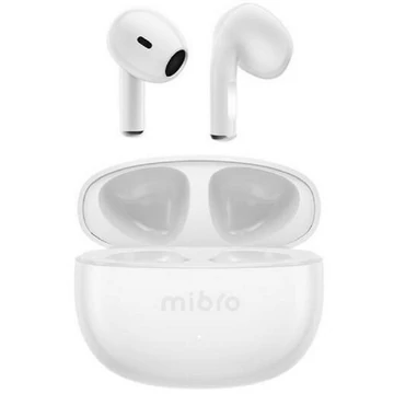 Mibro Earbuds 4 fehér (white) vezeték nélküli bluetooth fülhallgató