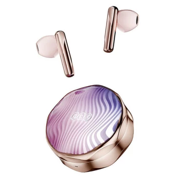 QCY T21 FairyBuds Bluetooth rózsaszín (pink) vezeték nélküli bluetooth fülhallgató