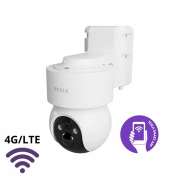 Tesla kültéri ip 360 fokos 4G biztonsági kamera akkumulátorral (smart camera 360 4G battery)