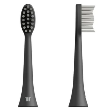 Tesla TS200 Brush Heads 2x okos elektromos fogkefe fej 2db - fekete (black) (smart toothbrush heads 2x)