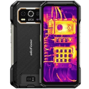 Ulefone Armor 27T Pro Thermal 5G 256GB 12GB fekete (black) Dual Sim kártyafüggetlen okostelefon