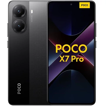 Xiaomi Poco X7 Pro 256GB 12GB 5G fekete (black) Dual Sim kártyafüggetlen okostelefon