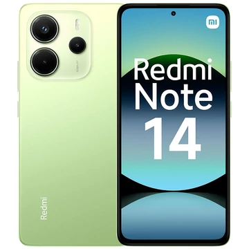 Xiaomi Redmi Note 14 128GB 6GB NFC lime zöld (lime green) Dual Sim kártyafüggetlen okostelefon
