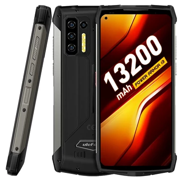 Ulefone Power Armor 13 128GB 8GB fekete (black) Dual Sim kártyafüggetlen okostelefon