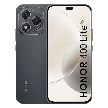 Honor 400 Lite 5G 256GB 8GB Dual Sim fekete (velvet black) kártyafüggetlen okostelefon