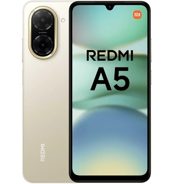 Xiaomi Redmi A5 128GB 4GB NFC arany (sandy gold) Dual Sim kártyafüggetlen okostelefon