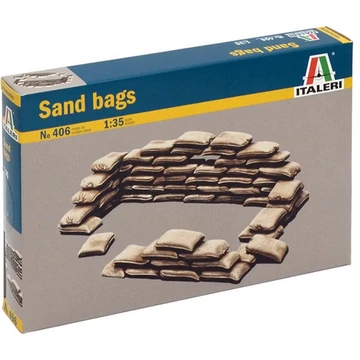 Italeri 1/35 Homokzsákok dioráma kiegészítő szett