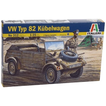 Italeri 1/35 VW Typ 82 Kübelwagen katonai jármű makett