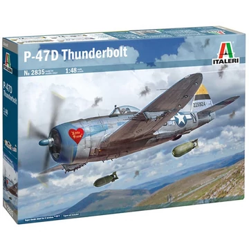 Italeri 1/48 P-47D Thunderbolt repülőgép makett