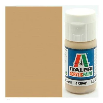 Italeri Flat Sand (4720AP) - Matt homokszínű makett festék 20ml