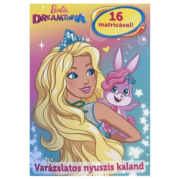 Barbie: Varázslatos nyuszis kaland foglalkoztató könyv matricákkal