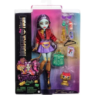 Monster High baba - Jinafire Long baba kiegészítőkkel - Mattel