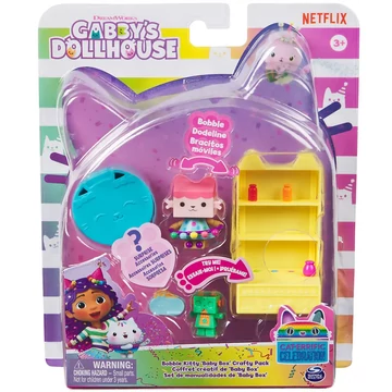 Gabi babaháza: Bébi Dobozcica és kincsesládája játékszett - Spin Master
