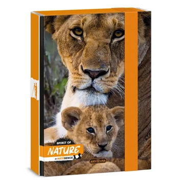 Ars Una: Máté Bence Spirit of Nature - Oroszlános füzetbox A/5