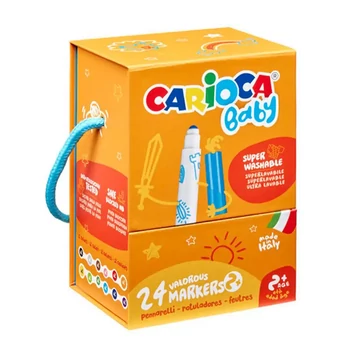 Baby 24db-os lemosható filctoll szett - Carioca