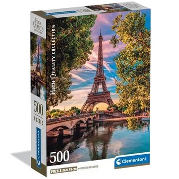 A Szajna mentén 500 HQC kompakt puzzle - Clementoni