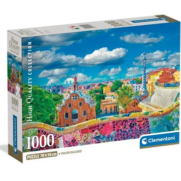 Park Güell Barcelona HQC 1000db-os puzzle - Clementoni