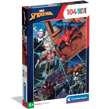 Pókember a multiverzum hősei 104db-os supercolor puzzle - Clementoni