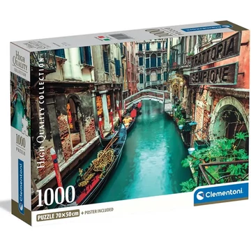 Velencei csatorna HQC 1000db-os puzzle - Clementoni