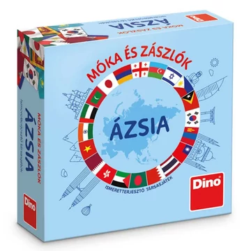 Móka és zászlók - Ázsia társasjáték