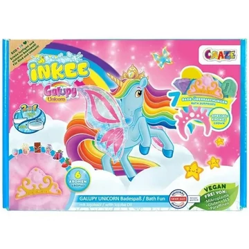 Craze: Inkee Galupy unikornis nagy vegán fürdőszett