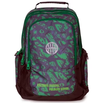 Fradi terep mintás közepes iskolatáska hátizsák