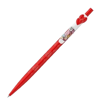ICO: Love szívecskés golyóstoll piros színben