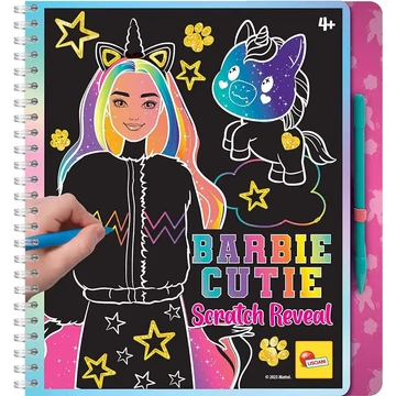 Barbie Cutie képkarc készítő szett 44 oldalas - Lisciani