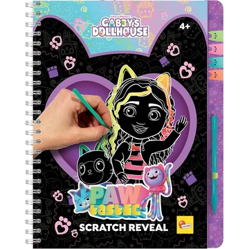 Gabi babaháza Pawtastic képkarc kreatív szett 44old - Lisciani