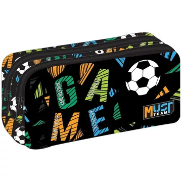 Luna: Must Team Game on focilabdás hengeres tolltartó 2 zsebbel