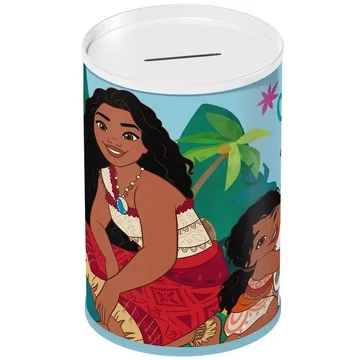 Luna: Vaiana 2 kalandokkal teli fém persely 10x15cm