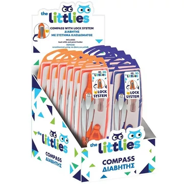 The Littlies: körző készlet zárral kétféle változatban 1db