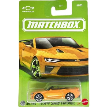 Matchbox: Ikonikus 2016 Chevy Camaro Convertible kisautó 1/64 - Mattel