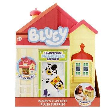 Bluey Házikó meglepetés plüssel