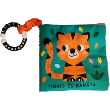 Móra: Tigris és barátai zörgő textilkönyv rágókával