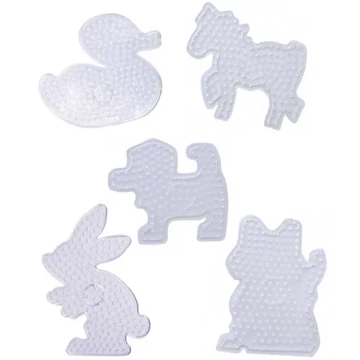 Playbox: XL vasalható gyöngy alaplap készlet – 5 darab, állatformák