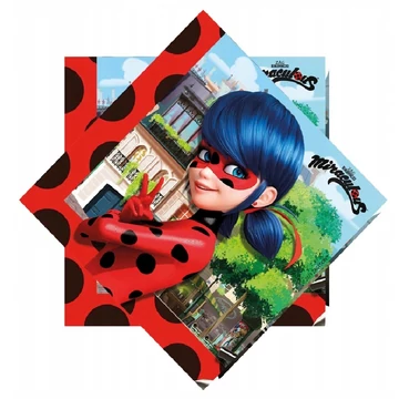 Miraculous szalvéta szett 20db-os 33x33cm
